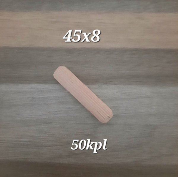 Product image of  KOIVUINEN PORATAPPI 45x8 50kpl
