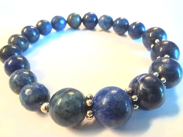 Product image of  Lapis Lazuli ( Lasuriitti)  rannekoru 18cm