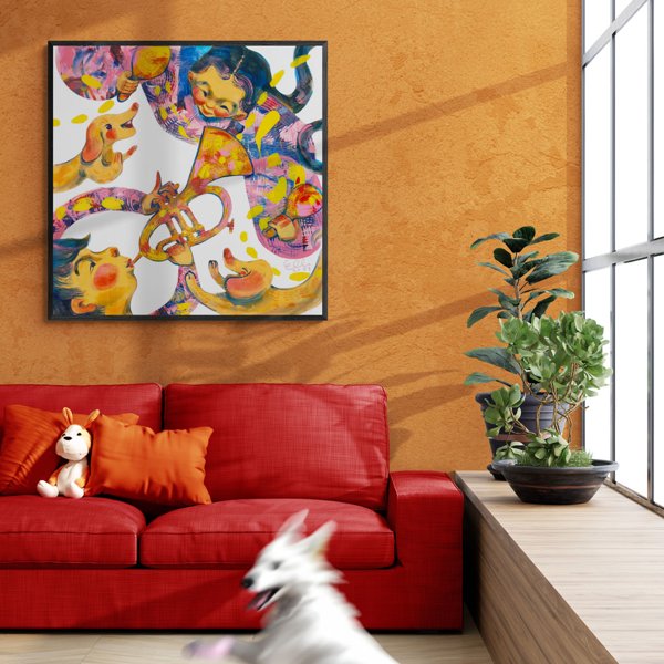 Product image of  Maalaus: Koko perheen orkesteri | Painting: Family Ensemble