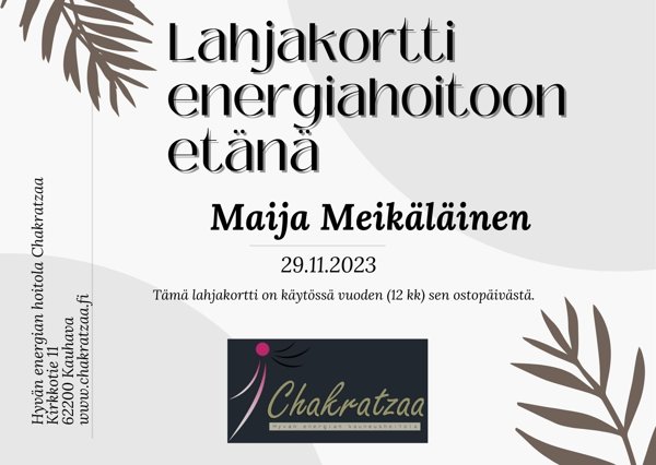 Product image of  Energiahoito etänä
