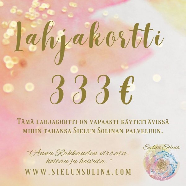 Product image of  Lahjakortti 333€
