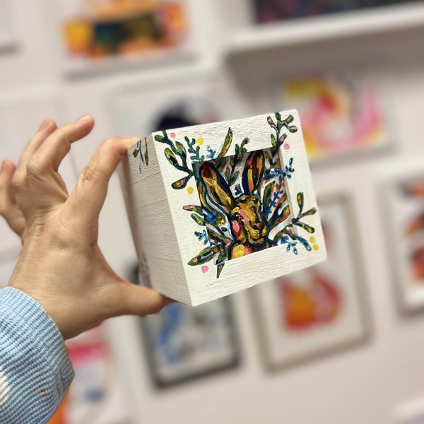 Product image of  Maalattu esine: Pupu | Painted Object: Bunny