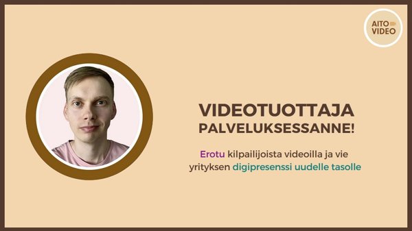 Product image of Videotuottajan tukipalvelu