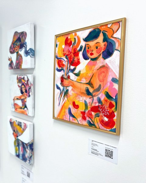 Product image of  Painting Bouquet of Thoughts | 40x50cm