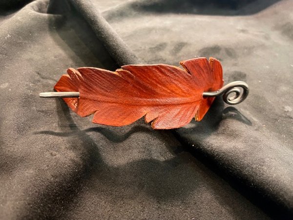 Product image of  hiussolki sulka, lämmin ruskea