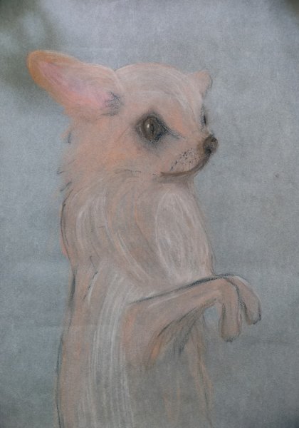 Product image of  Jari-Pertti, pastelli pariisinpaperille, 48 x 32 cm