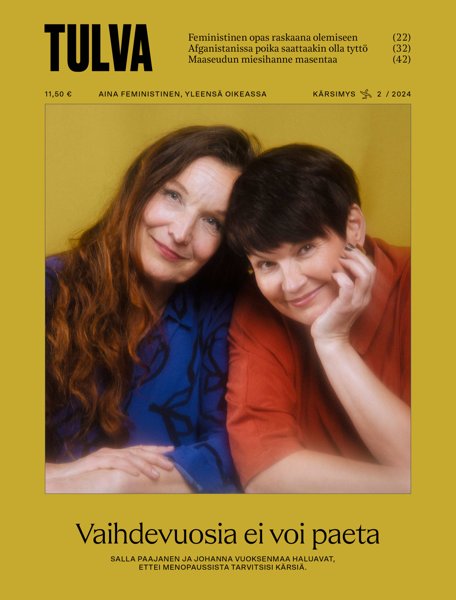 Product image of Tulva 2/2024: Kärsimys Digilehti