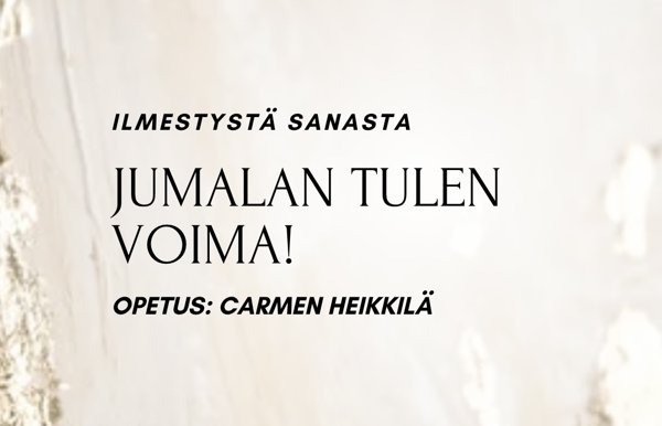 Product image of  Rk 134. Jumalan tulen voima!