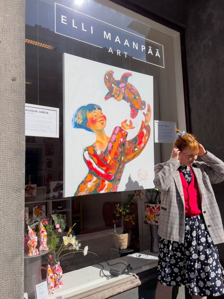 Product image of  Maalaus: Lennä (Amélie) | Painting: Fly (Amélie)