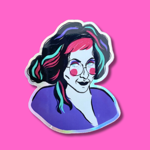 Product image of  MUIJA Sofi Oksanen vinyylitarra hologrammi