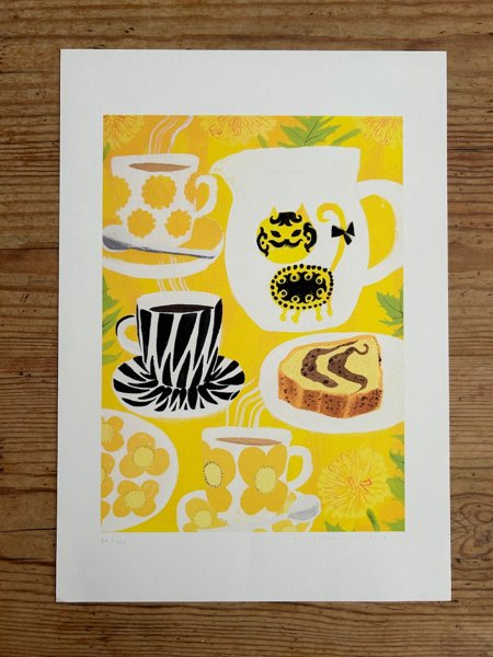 Product image of  Tiikerikakku giclée print