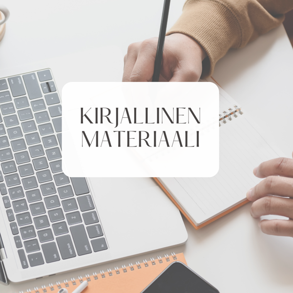 Product image of  Kirjallinen materiaali, erikseen pyydettynä