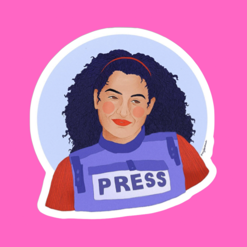 Product image of FREE PALESTINE Bisan Owda vinyylitarra