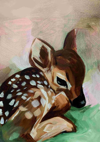 Product image of "Pikkuinen" A4-juliste