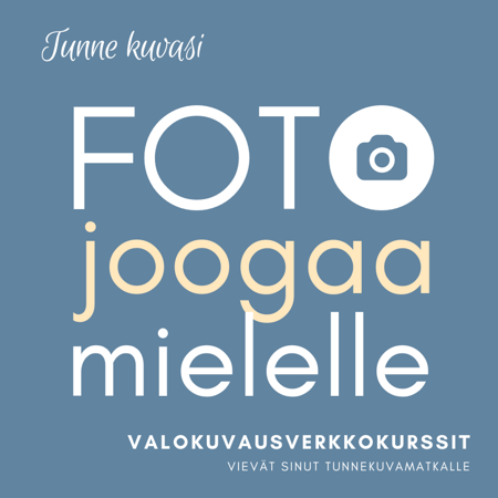 Fotojoogaa mielelle
