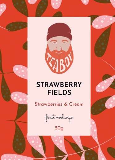 Product image of  Tea - Strawberry Fields, 50g pack