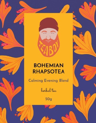 Product image of  Tea - Bohemian Rhapsotea 50g pack