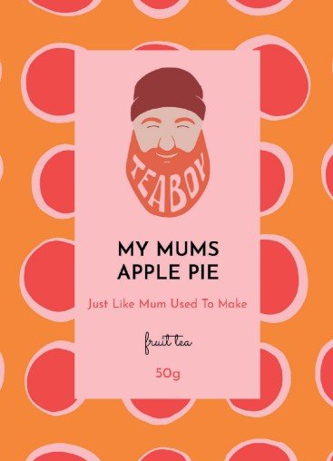 Product image of  Tea - My Mums Apple Pie, 50g pack