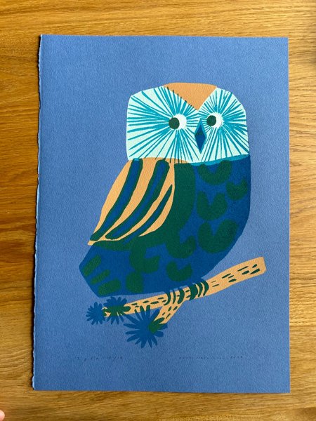 Product image of Pöllö serigrafia