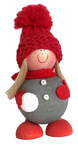 Product image of  Tyttö ja lumipallo, Flicka med snöboll, Girl w snow ball