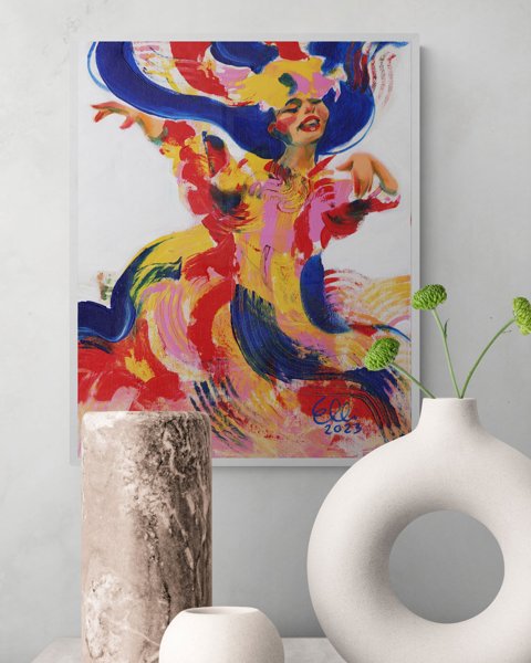 Product image of  Maalaus: Bruja | Painting: Bruja