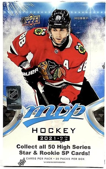 Product image of 2021/22 Upper Deck MVP Hockey Hobby Box