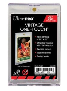 Product image of Ultra Pro One-Touch Vintage Cards (35pt)