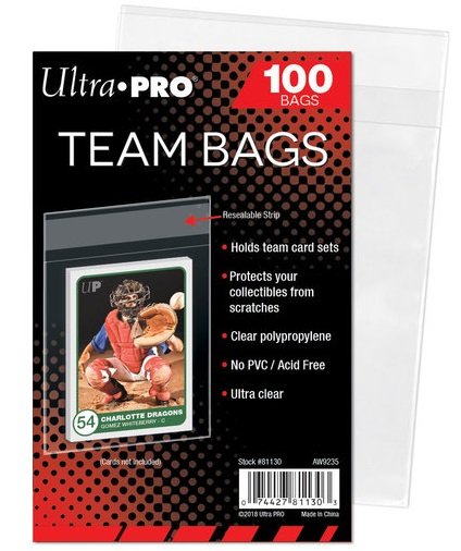 Product image of Ultra Pro Soft Sleeves Team Bags (100kpl)