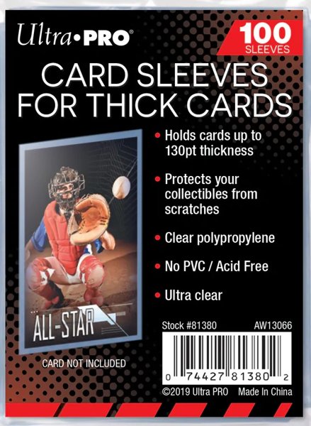 Product image of Ultra Pro Soft Sleeves 130pt Thick Cards (100kpl)