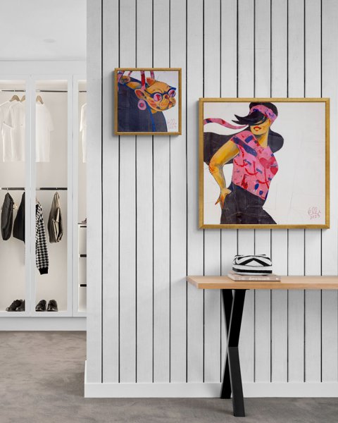 Product image of  Maalaus farkulla: Farkku-Suomi | Painting on Denim: Miss Jeans