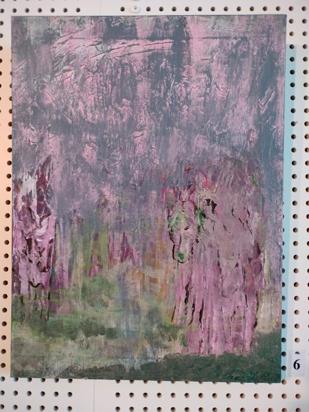 Product image of  Sarvipäitä, akryyli kankaalle, 40 x 30 cm