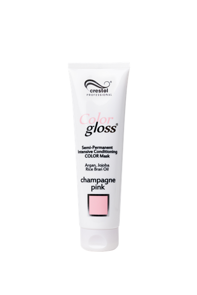 Product image of  Color Gloss Champagne Pink Sävyttävä hiusnaamio 150ml
