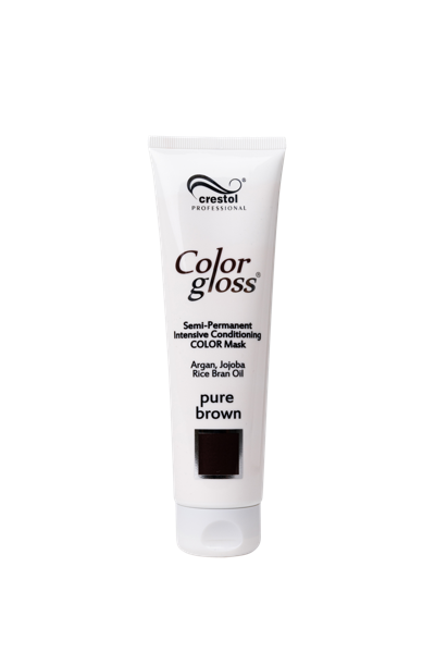 Product image of  Color Gloss Pure Brown Sävyttävä hiusnaamio 150ml