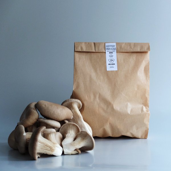 Product image of  400 g Osterivinokkaita NOUTO / Oyster mushrooms PICK-UP HELSINKI