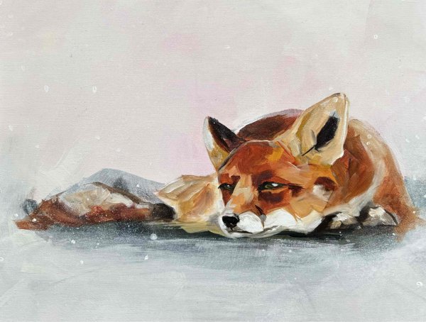 Product image of "Ketun kirsu" A4-juliste