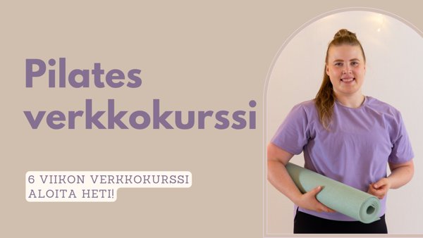 Product image of  Vahvistu Pilateksella verkkokurssi