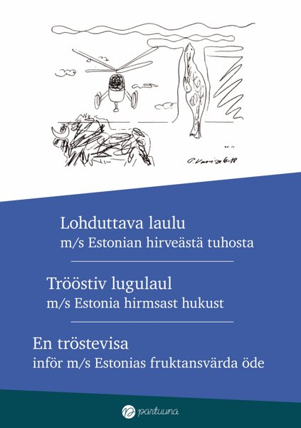 Product image of  PDF Lohduttava laulu m/s Estonian hirveästä tuhosta