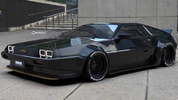Product image of  EV concept delorean (an idea of one)