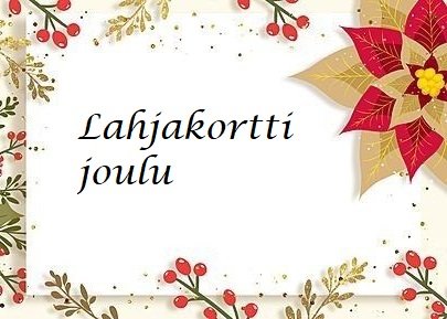 Product image of Lahjakortti joulu