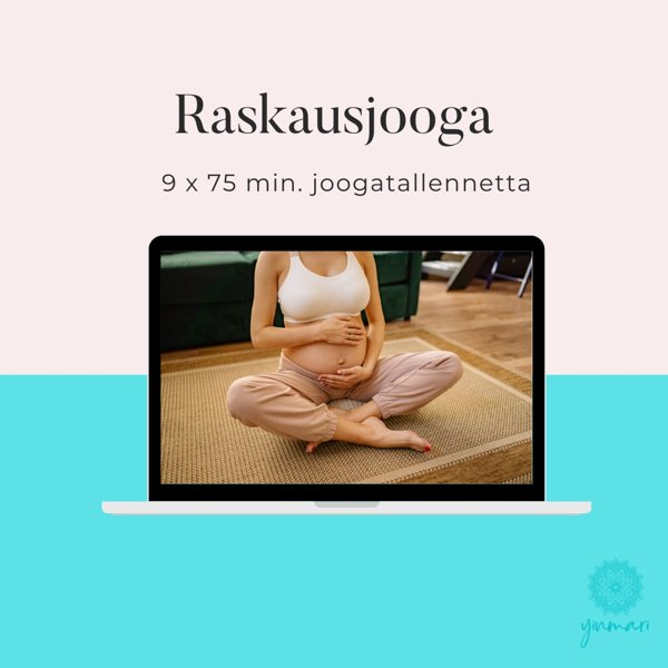 Product image of  Raskausjooga (9 x 75 min. joogavideota)