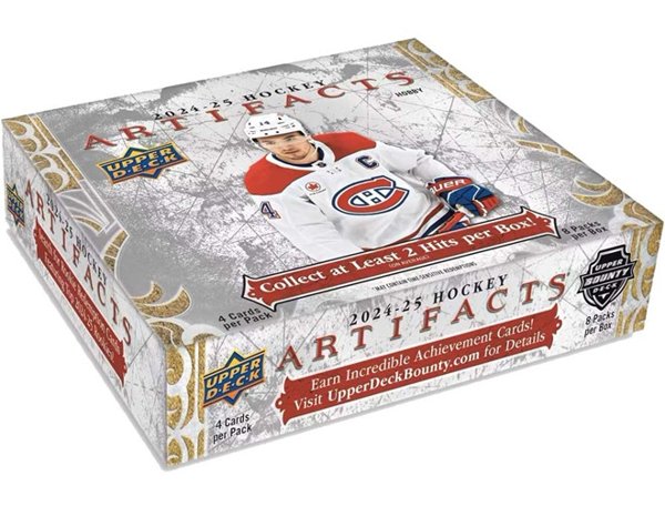 Product image of 2024/25 Upper Deck Artifacts Hockey Hobby Box