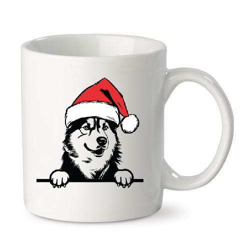 Product image of Xmas kahvimuki koirarodulla