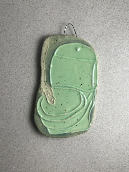 Product image of  Minireliefi - Vessahätä -kyltti - vihreä pytty vihreä tausta