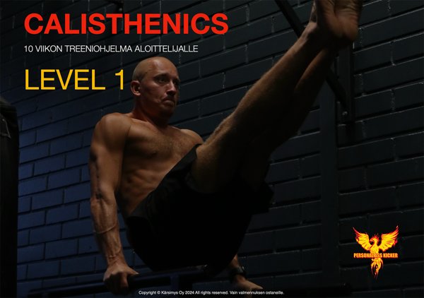 Product image of Calisthenics Level 1 -treeniohjelma 10vk aloittelijalle