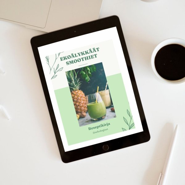Product image of Ekoälykkäät smoothiet -reseptikirja