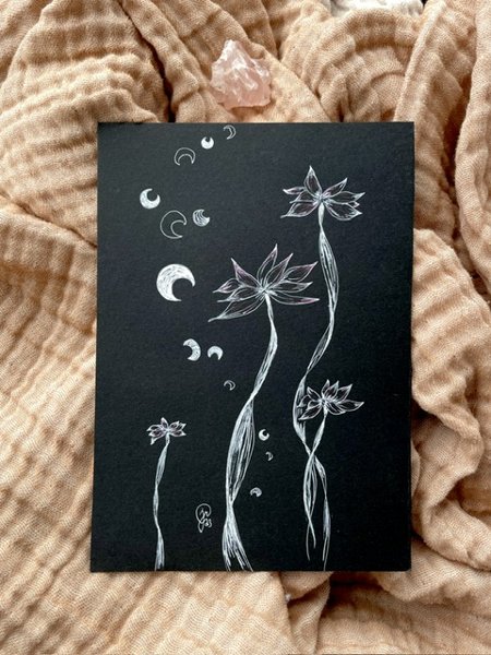 Product image of  ”Shine despite the darkness” -piirustus