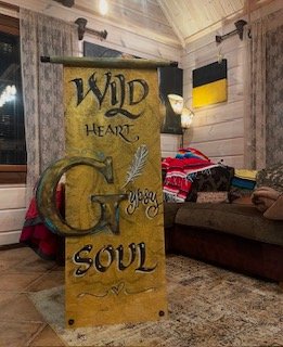 Product image of  Wild Heart Gypsy Soul - sisustuskyltti