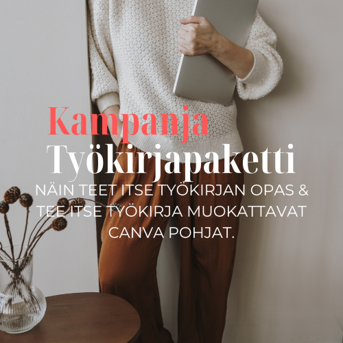 Product image of  Tee itse työkirjapaketti-pohjat & opas(etuhinta)