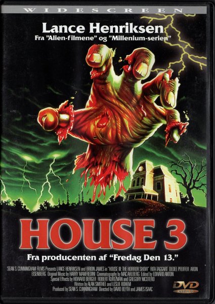Product image of  House 3 – Naapurissa kummittelee 3 (USA 1989) DVD KÄYTETTY