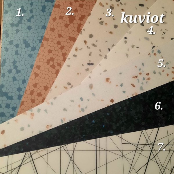 Product image of  ASKARTELU / KIRJOITUSALUSTA 28x48cm kuviot